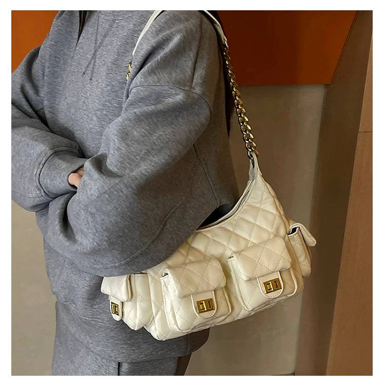 White Hobo Bag