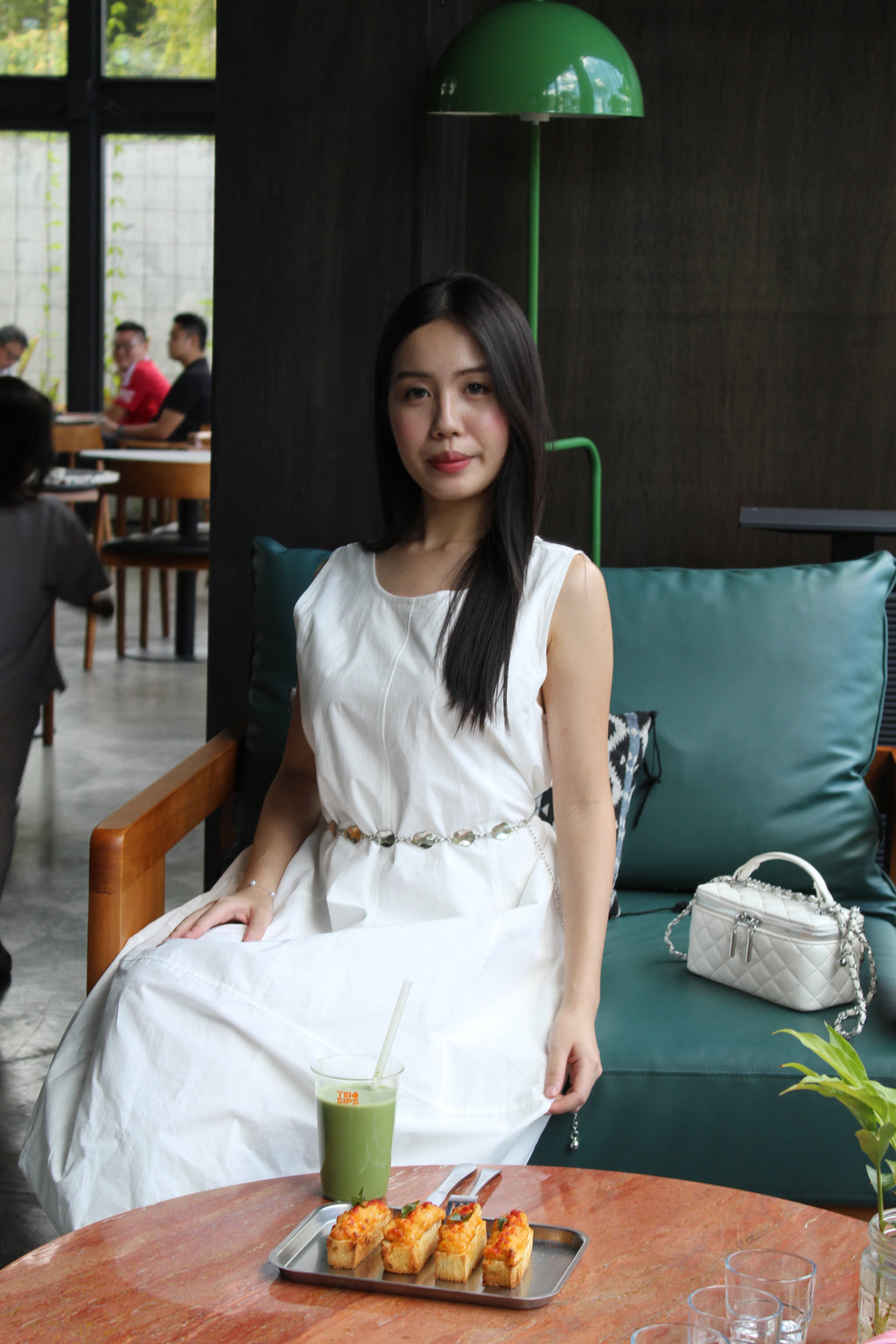 Riley Bubble Midaxi Dress (Grey)