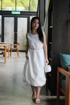 Riley Bubble Midaxi Dress (Grey)
