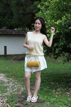 Paloma Knit Sleeveless Top (Yellow)