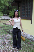 Lucia Straight Pants (Black)