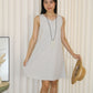 Everly Casual Mini Dress (Blue)
