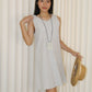 Everly Casual Mini Dress (Blue)