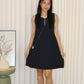 Everly Casual Mini Dress (Blue)