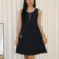 Everly Casual Mini Dress (Blue)