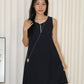 Everly Casual Mini Dress (Blue)