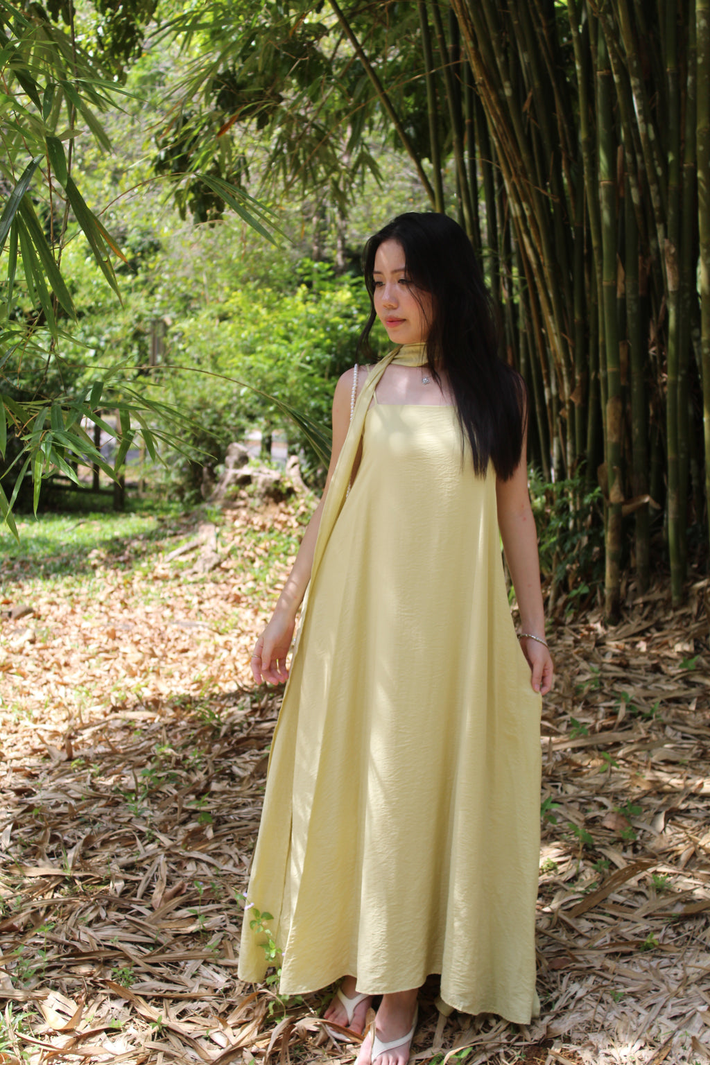 Jayleen Cami Maxi Dress (Blue)