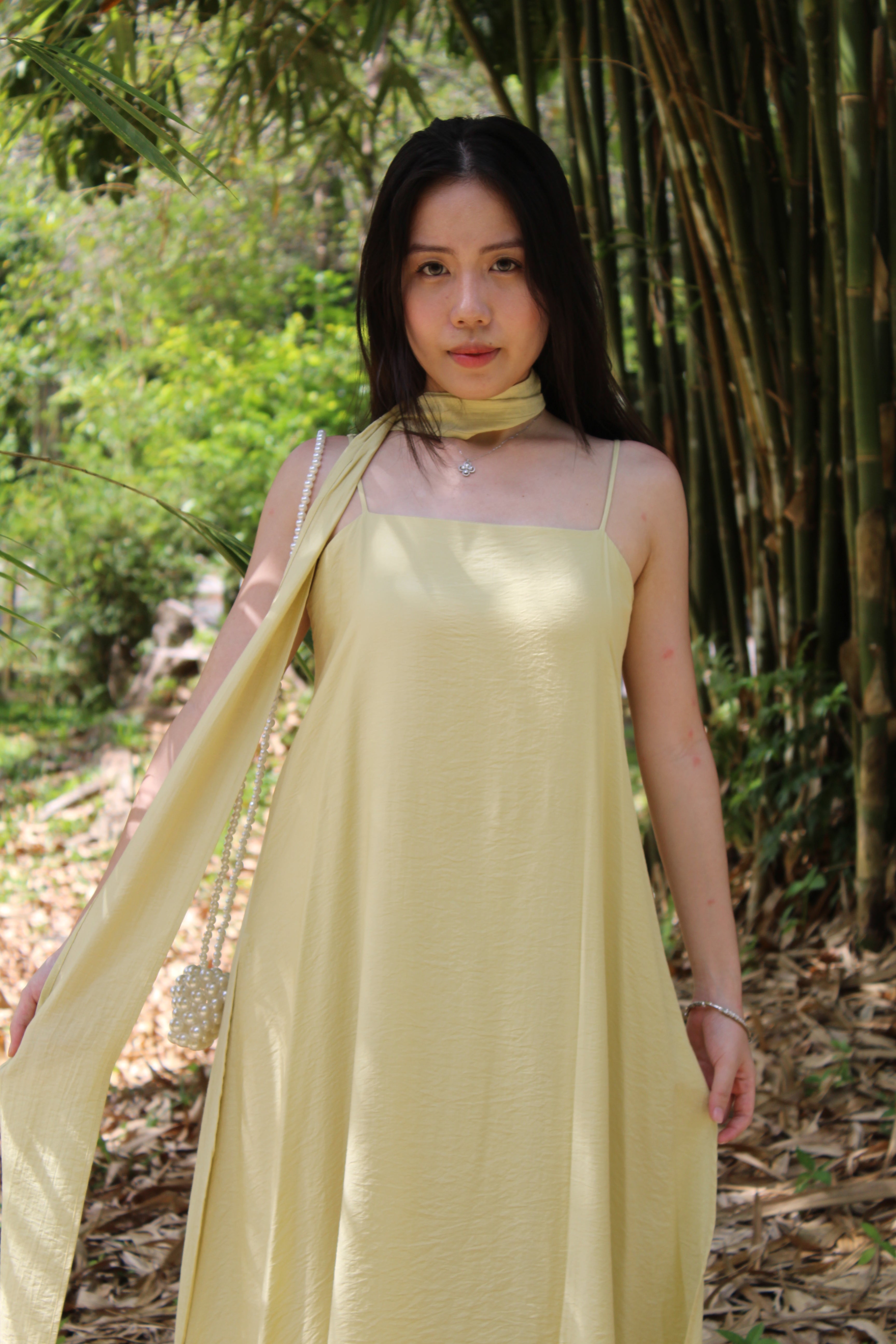 Jayleen Cami Maxi Dress (Avocado)