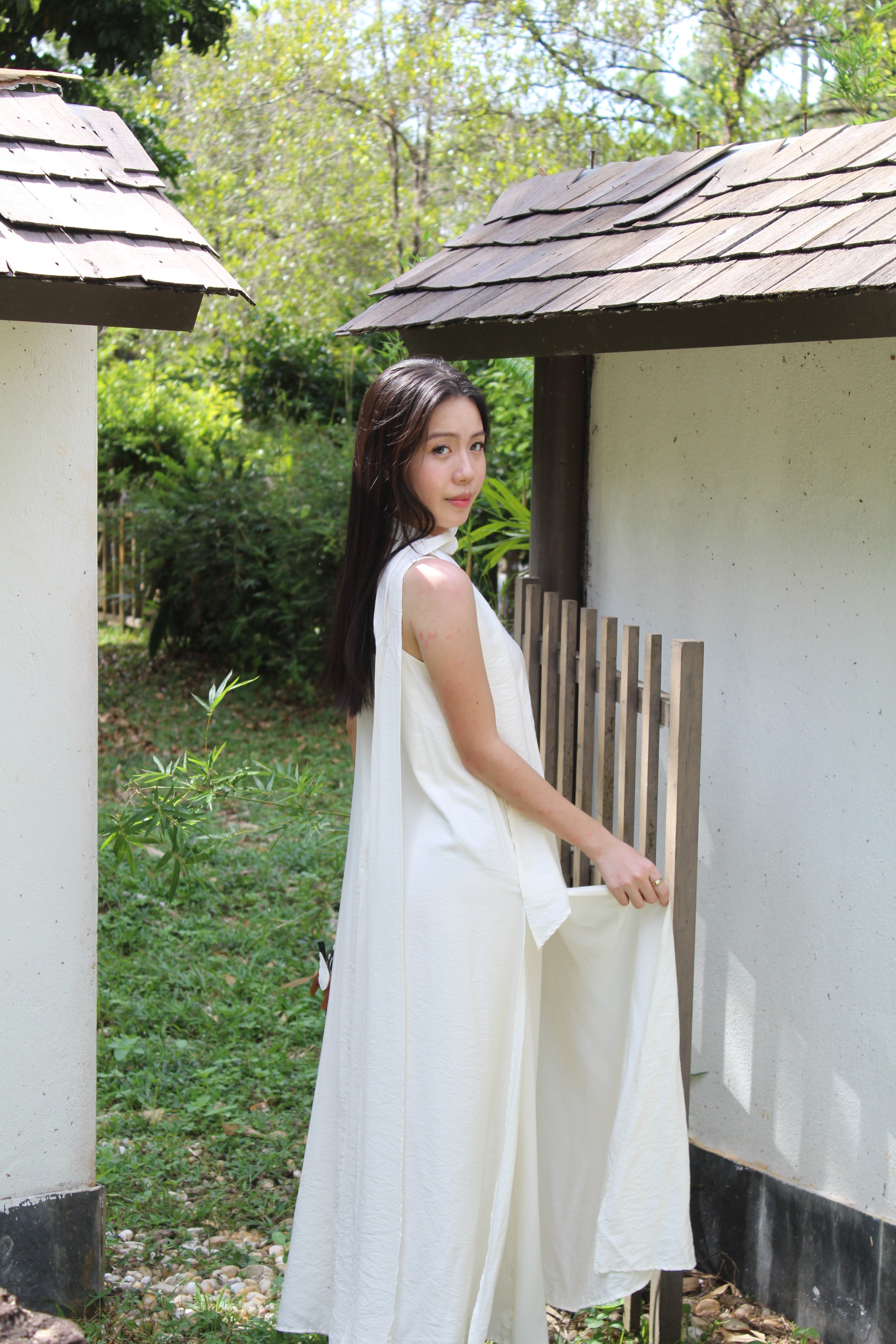 Jayleen Cami Maxi Dress (Cream)