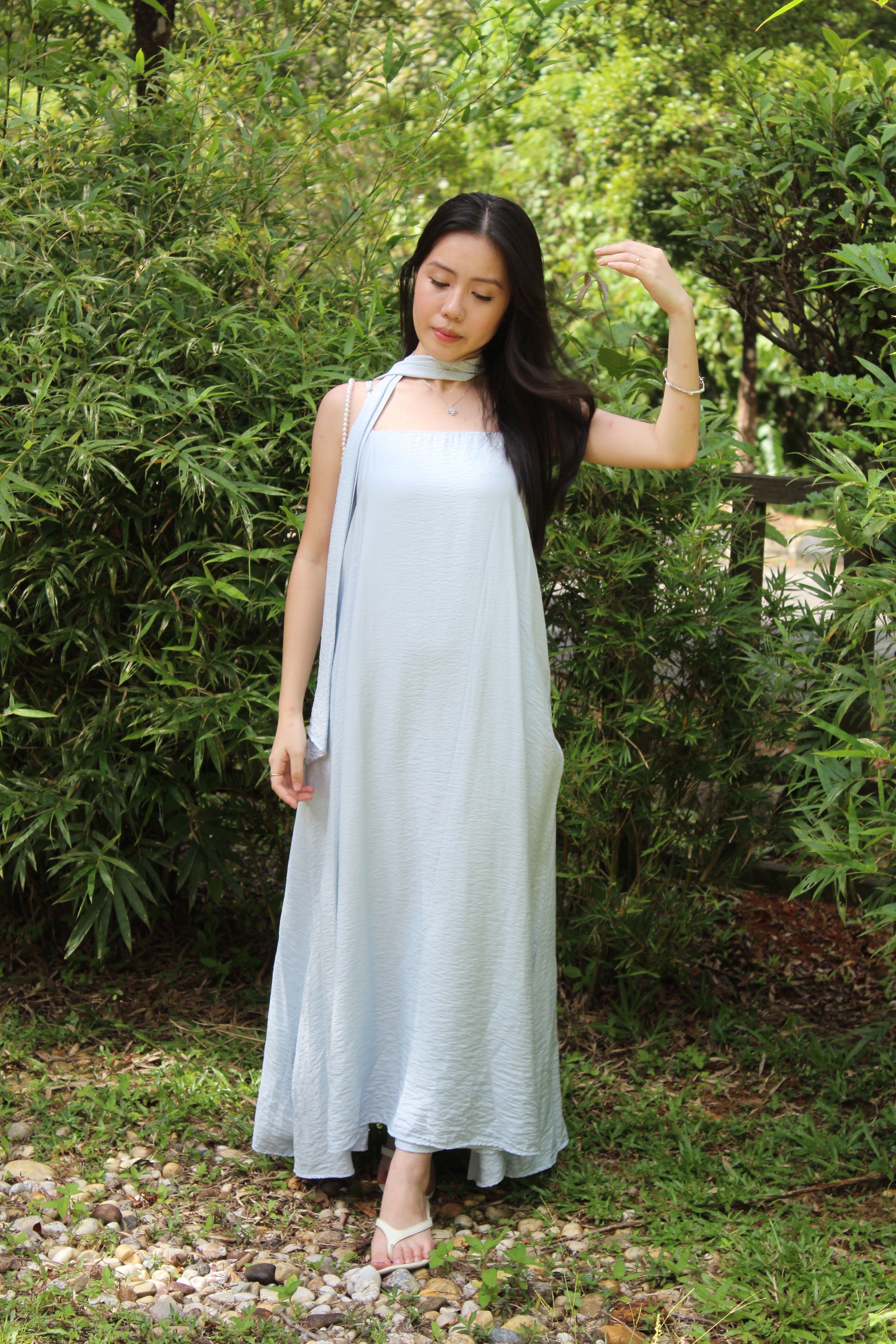 Jayleen Cami Maxi Dress (Blue)