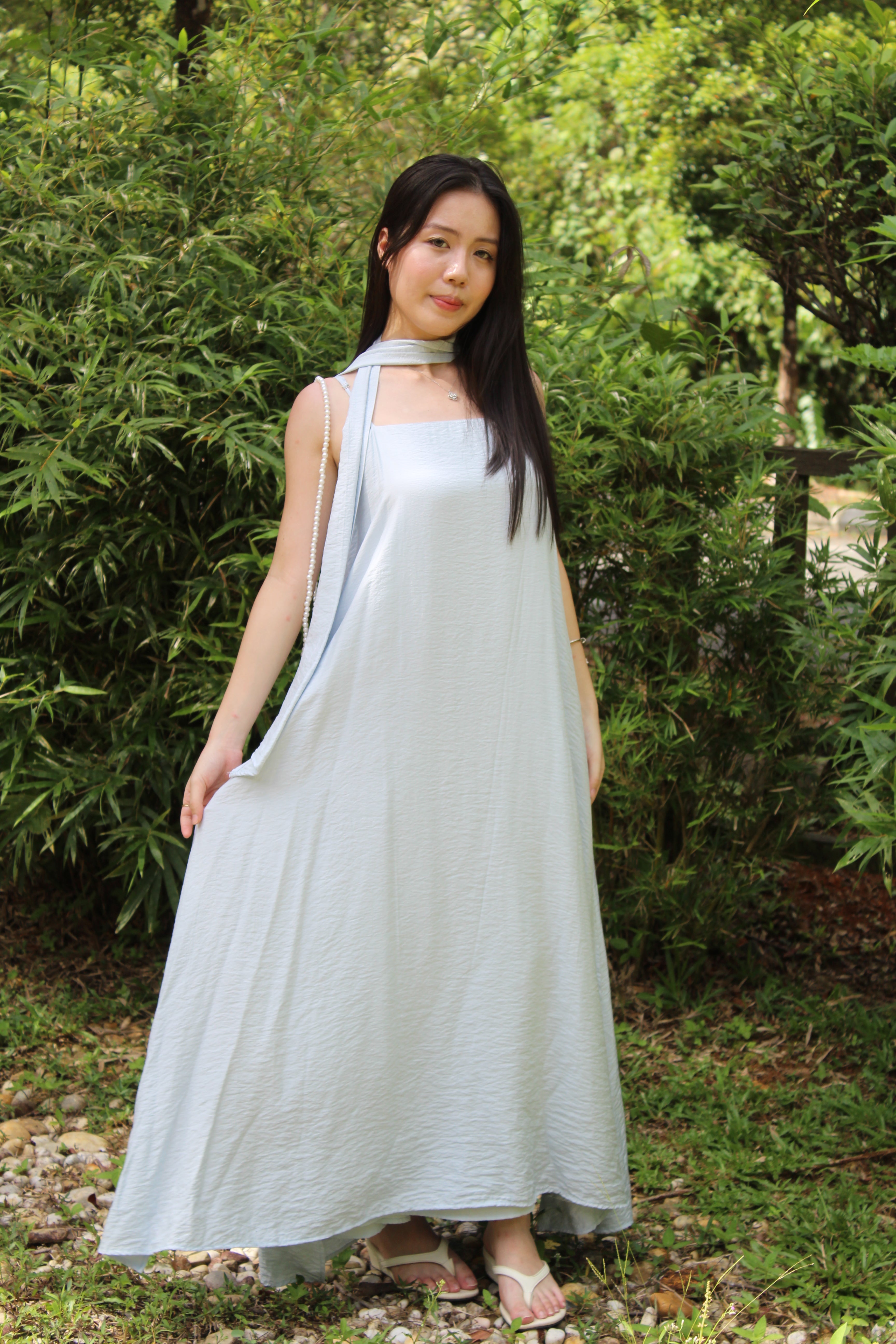 Jayleen Cami Maxi Dress (Blue)