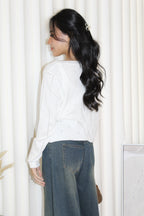 Jadira Knit Cardigan Top (Grey)