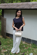 Paloma Knit Sleeveless Top (Yellow)
