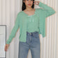 Joyce Knit Two Piece Top (Cream)