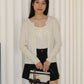 Joyce Knit Two Piece Top (Cream)