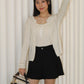 Joyce Knit Two Piece Top (Cream)