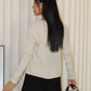 Joyce Knit Two Piece Top (Cream)