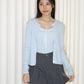 Joyce Knit Two Piece Top (Cream)
