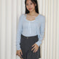 Joyce Knit Two Piece Top (Cream)