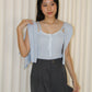 Joyce Knit Two Piece Top (Cream)