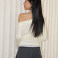 Tammy Lace Long Sleeve Top (Yellow)