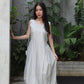 Riley Bubble Midaxi Dress (Grey)
