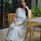 Riley Bubble Midaxi Dress (Grey)