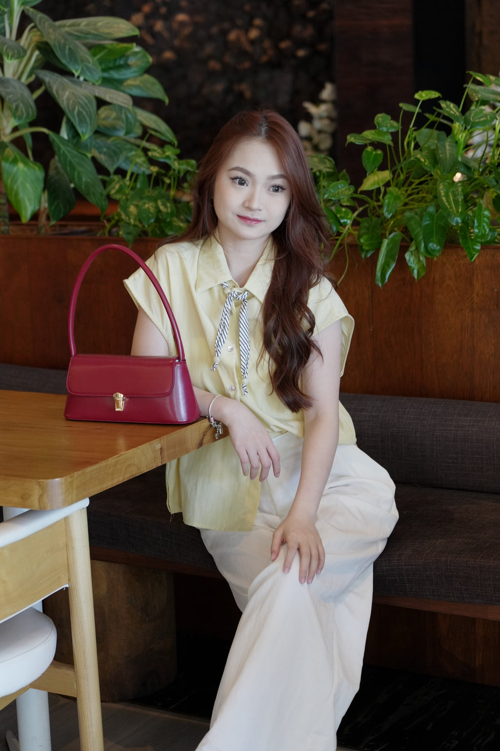 Raiden Button Up Top (Yellow)