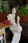 Raiden Button Up Top (Yellow)