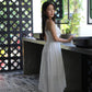 Francessa Broderie Maxi Dress (White)