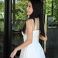 Francessa Broderie Maxi Dress (White)