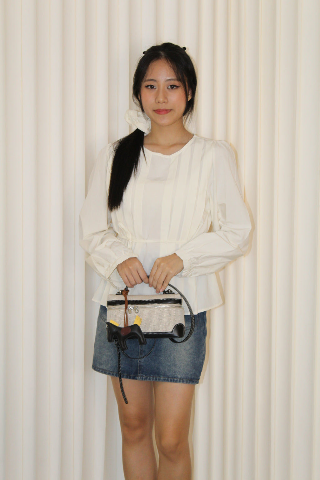 Lennon Flare Long Sleeve Top (Lilac)