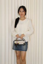 Lennon Flare Long Sleeve Top (Lilac)