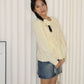 Lennon Flare Long Sleeve Top (Yellow)