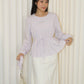 Lennon Flare Long Sleeve Top (Yellow)