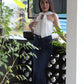 Liberty Denim Fish Tail Maxi Skirt (Blue)