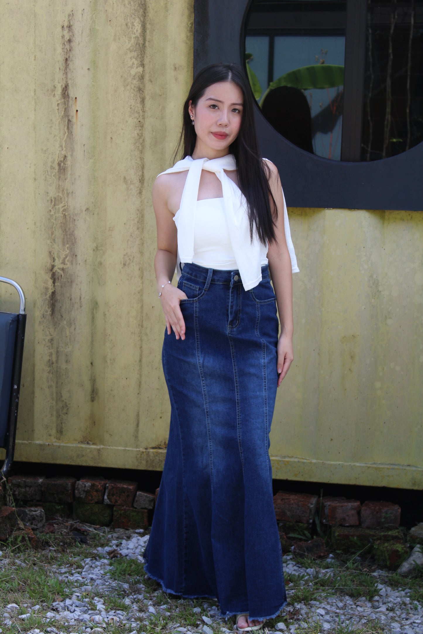 Belle Tube Padded Top (Black)