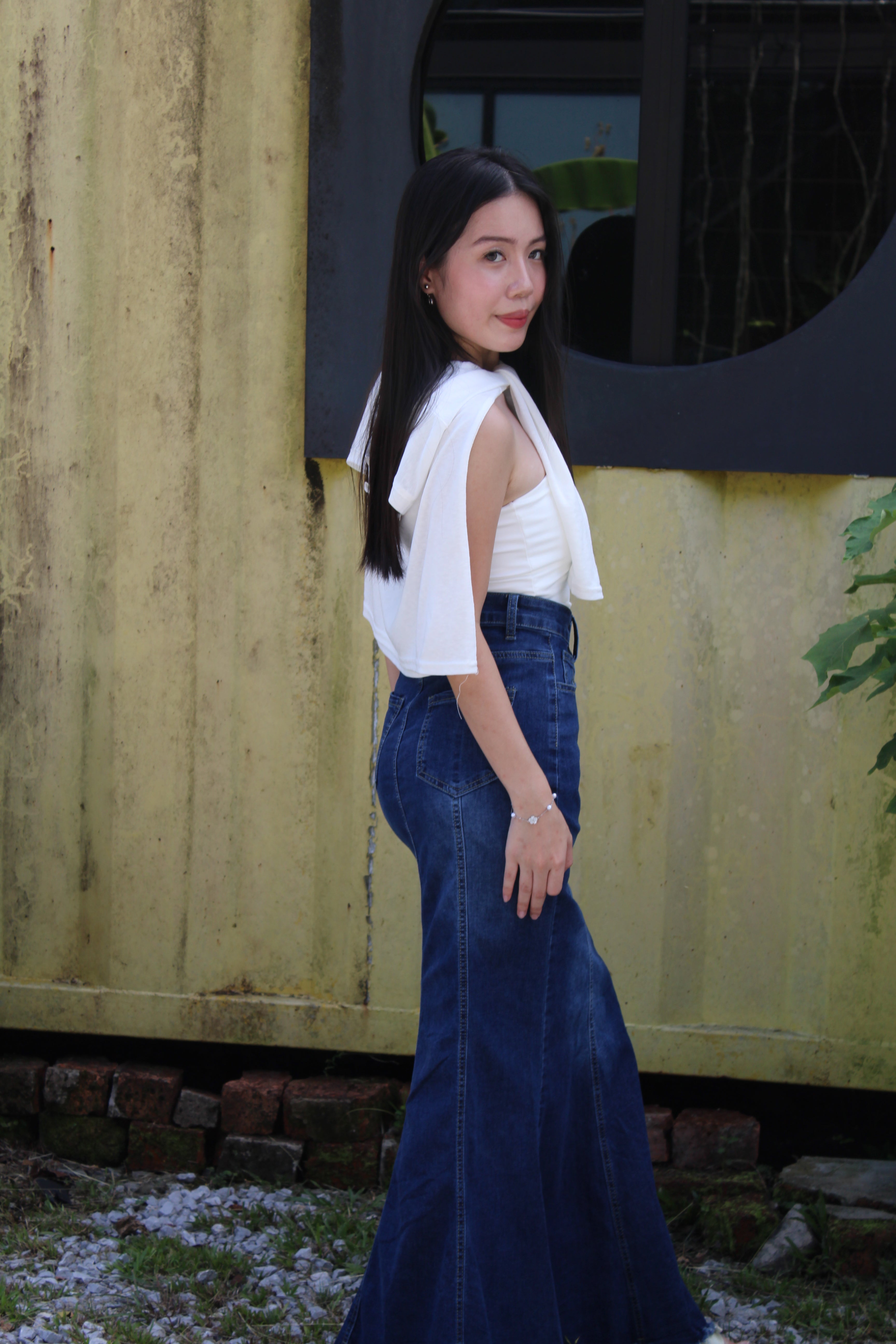 Belle Tube Padded Top (White)