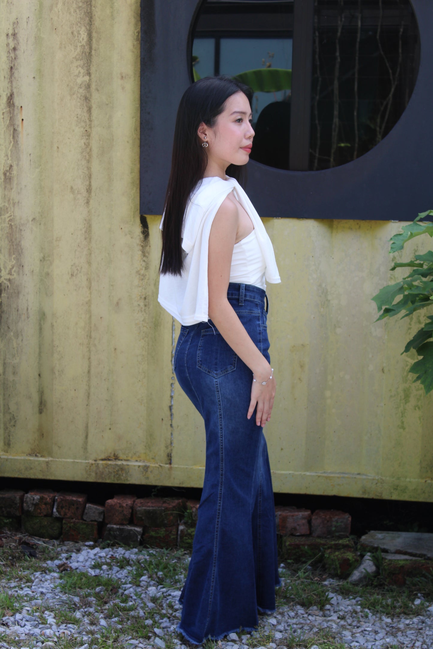 Belle Tube Padded Top (Black)