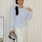 Lennon Flare Long Sleeve Top (Yellow)