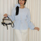 Lennon Flare Long Sleeve Top (Yellow)
