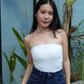 Belle Tube Padded Top (Black)