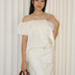 Maisie Off Shoulder Flare Top (Lilac)