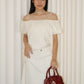 Maisie Off Shoulder Flare Top (Lilac)