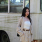 Quincey Cropped Jacket (Cream)
