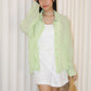 Sora Button Up Top (Blue)