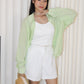 Sora Button Up Top (Blue)