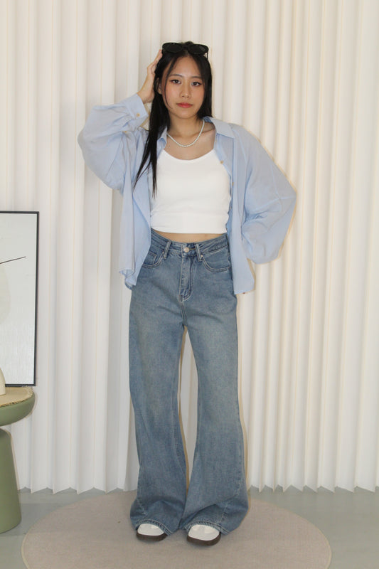 Pamela Flare Denim Pants