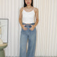 Dinny Padded Top (White)