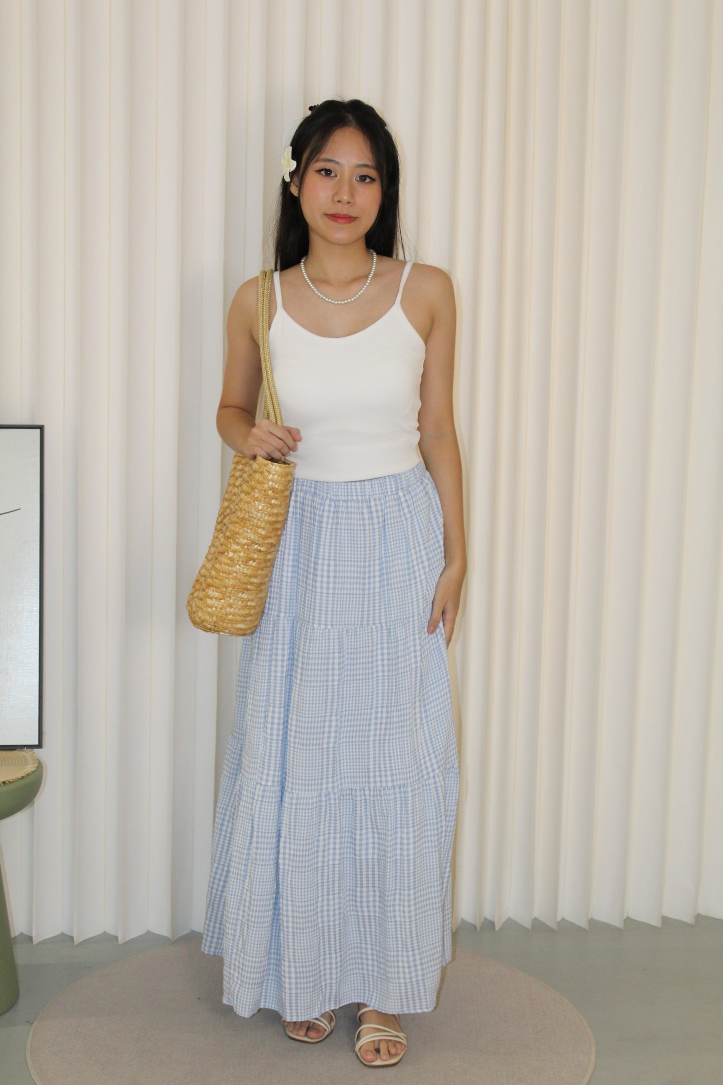 Dinny Padded Top (White)